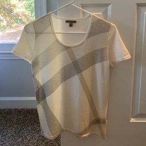 Burberry Brit short sleeve sweater